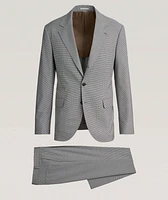 Herringbone Virgin Wool Suit