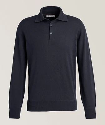Cotton Polo Sweater