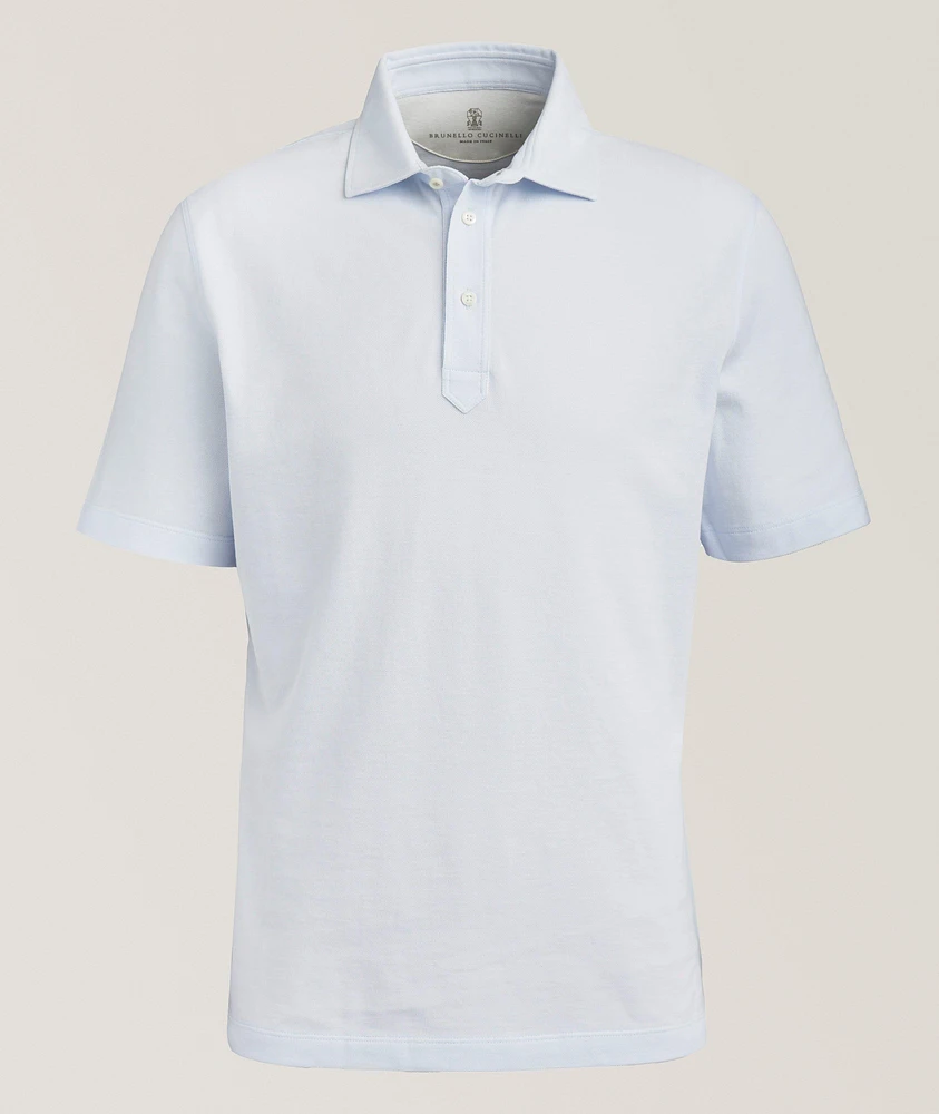 Cotton Jersey Polo