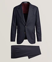 Single-Breasted Virgin Wool Suit