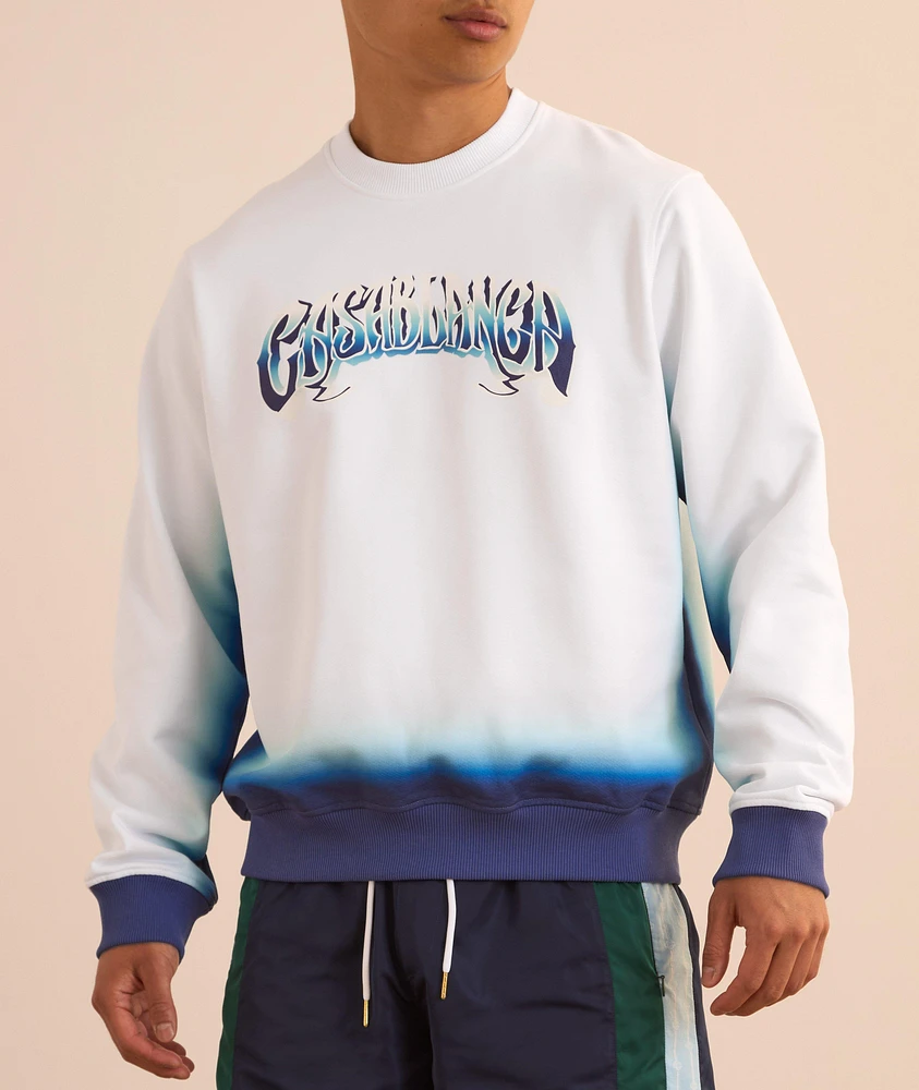 Gothic Logo Fade Sweatshirt