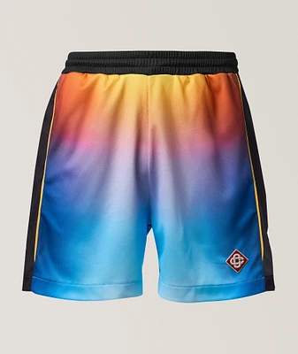 Gradient Mesh Soccer Shorts