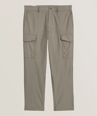 Wool-Cotton Cargo Pants