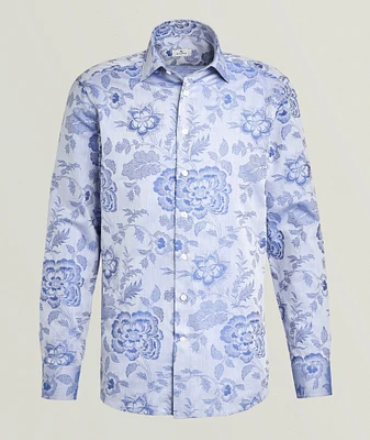 Floral Print Cotton Shirt