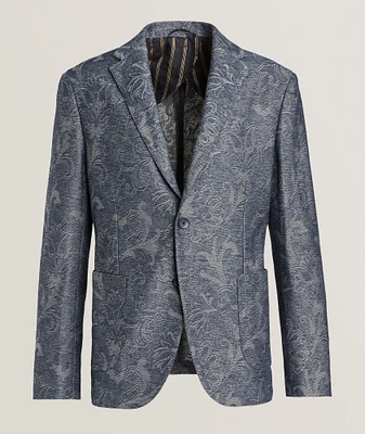Floral Cotton Sport Jacket