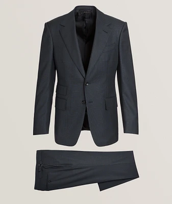 Shelton Windown Check Stretch-Wool Suit