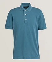 Lyocell-Cotton Piquet Polo