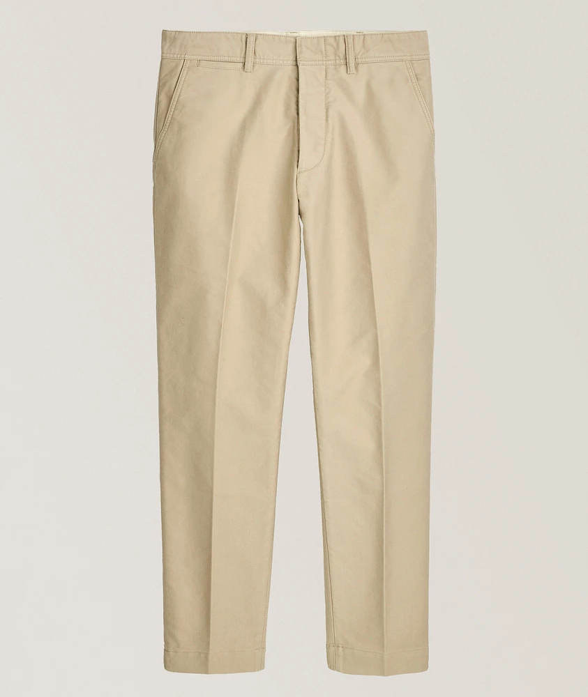 Brushed Cotton Satin Chinos