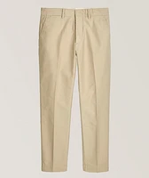 Brushed Cotton Satin Chinos