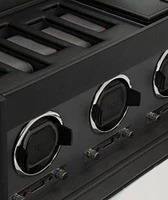 Triple Watch Winder with Storage