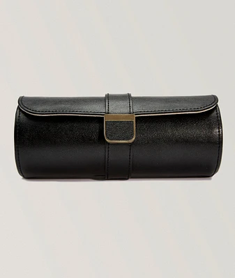 Palermo Double Watch Roll with Jewelry Pouch