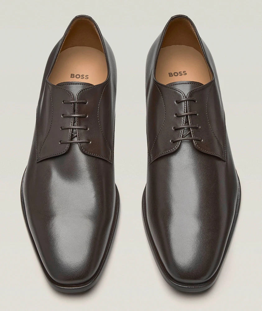 Lisbon Burnished Leather Derbies