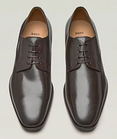 Lisbon Burnished Leather Derbies