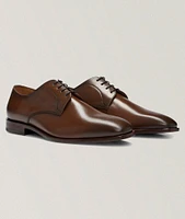 Lisbon Burnished Leather Derbies