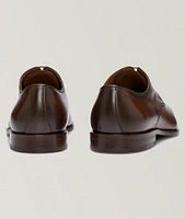 Lisbon Burnished Leather Derbies