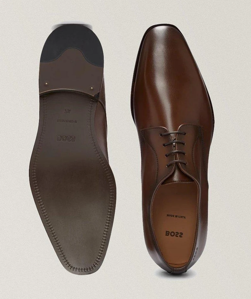 Lisbon Burnished Leather Derbies
