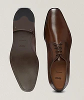 Lisbon Burnished Leather Derbies