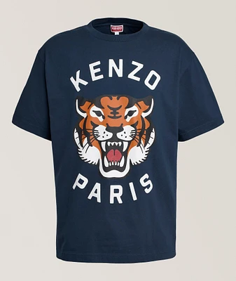 Lucky Tiger Cotton T-Shirt