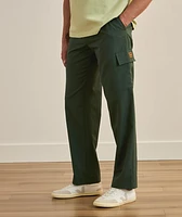 Wool-Blend Pleated Cargo Pants