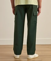 Wool-Blend Pleated Cargo Pants