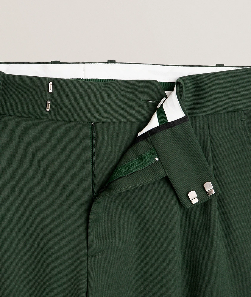 Wool-Blend Pleated Cargo Pants