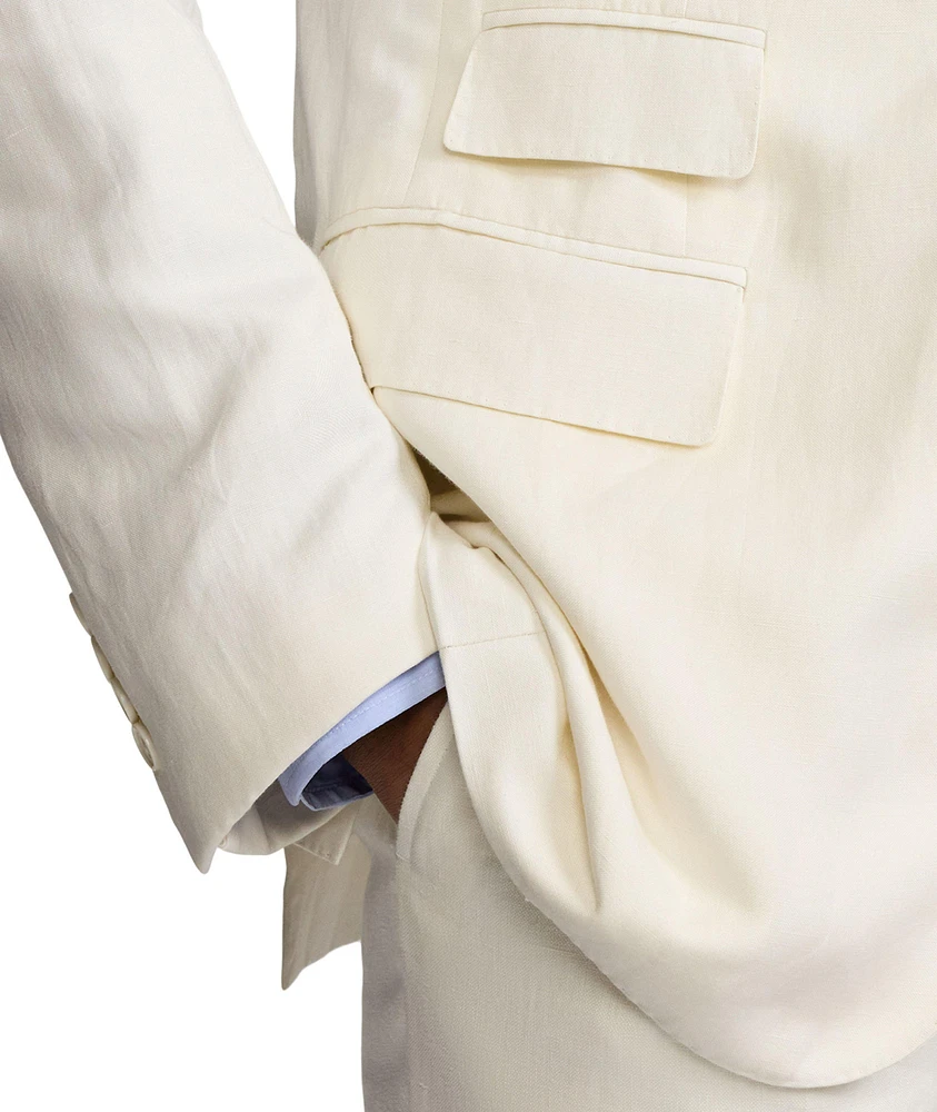 Silk-Linen Suit Jacket