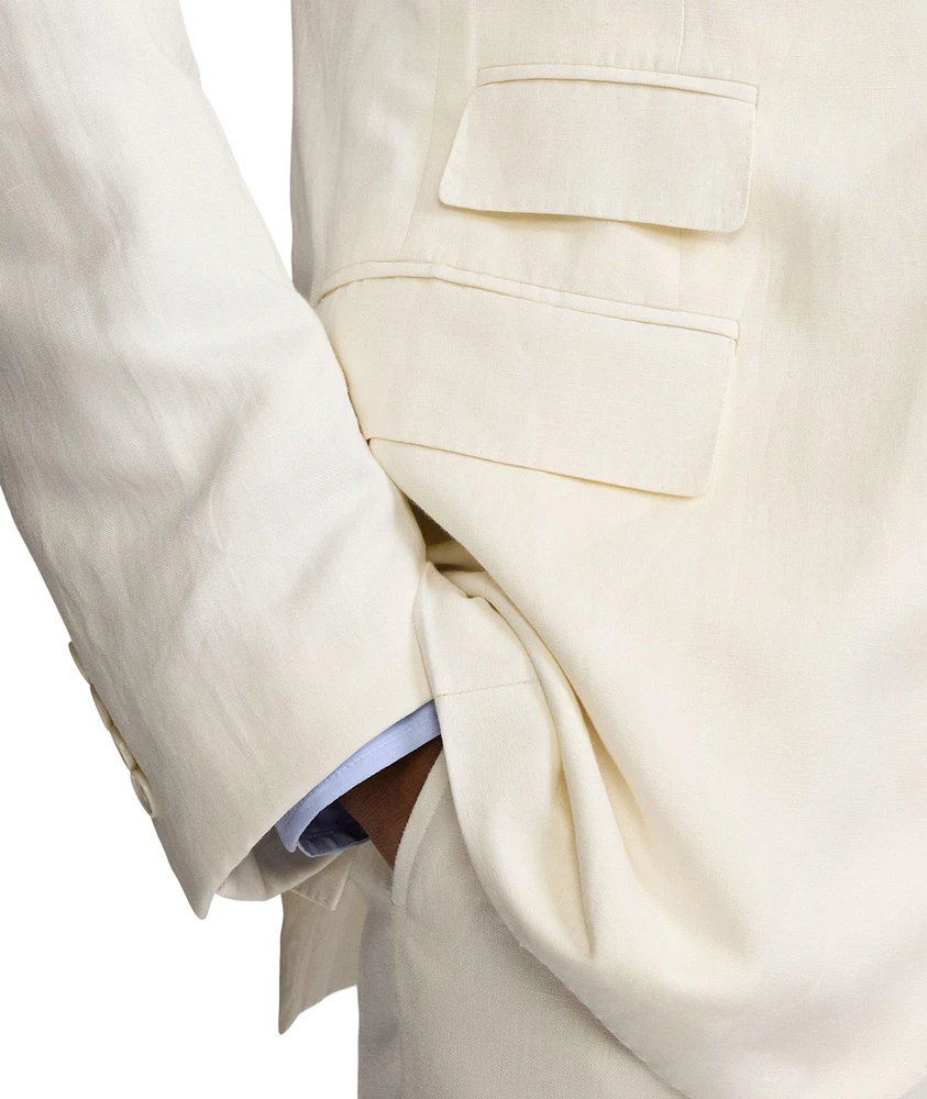 Silk-Linen Suit Jacket