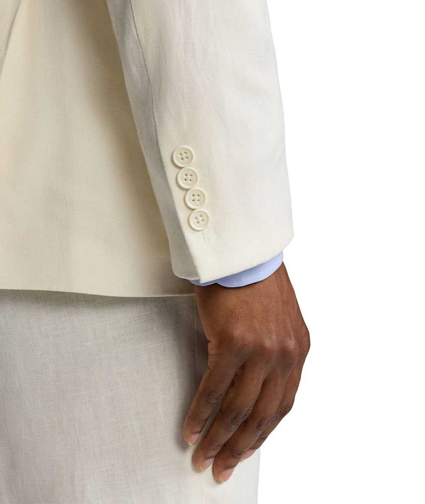 Silk-Linen Suit Jacket