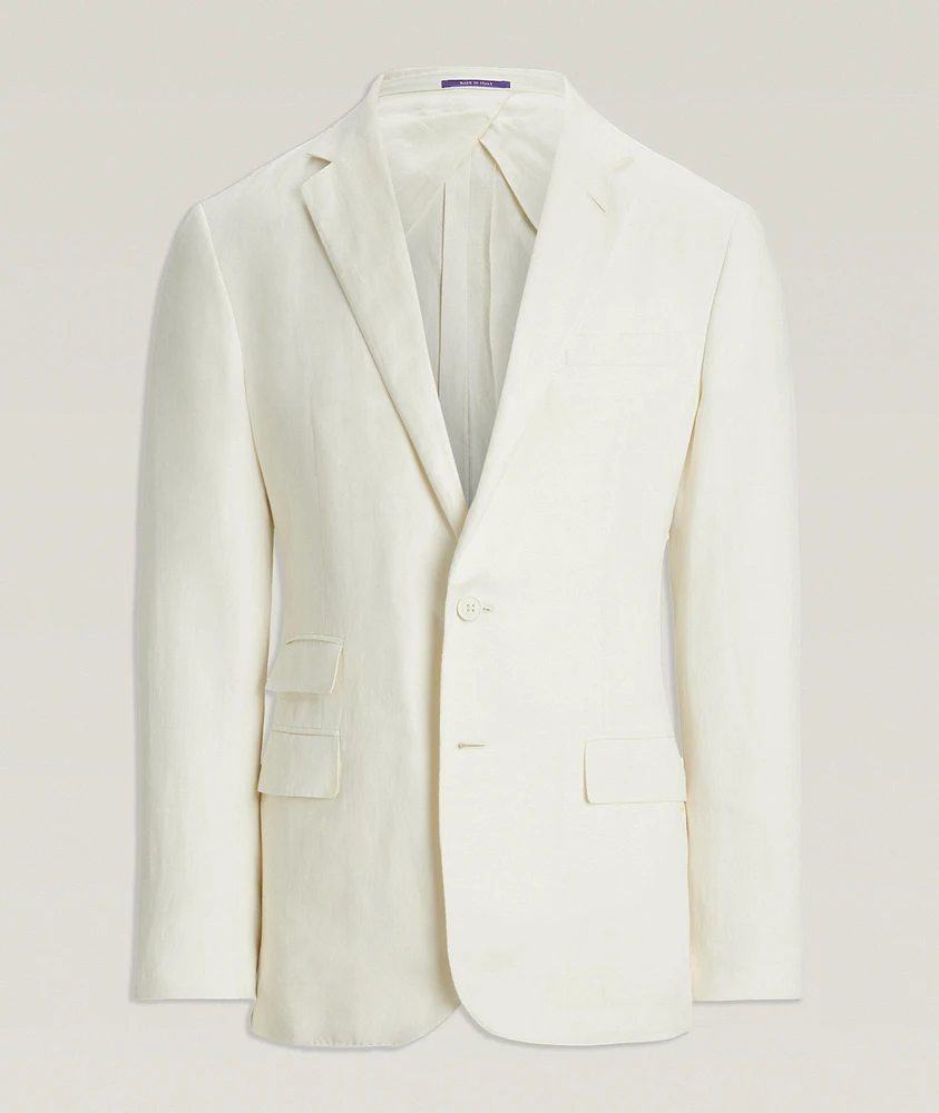 Silk-Linen Suit Jacket