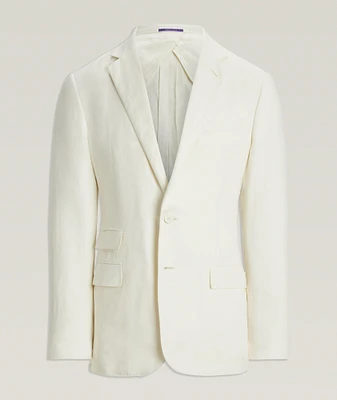 Silk-Linen Suit Jacket