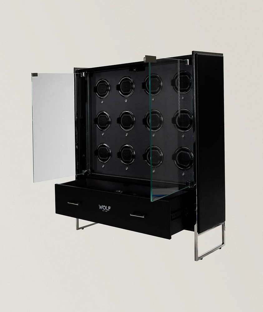 Regent Roadster 12pc Watch Winder Cabinet 