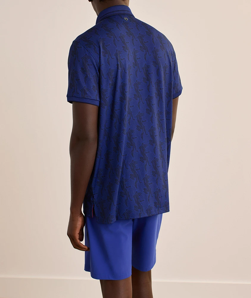 Night Prowl Printed Performance Polo