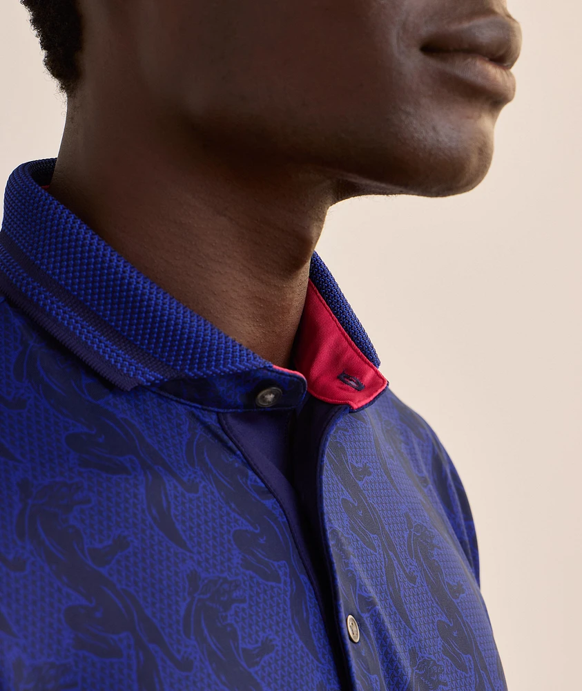 Night Prowl Printed Performance Polo