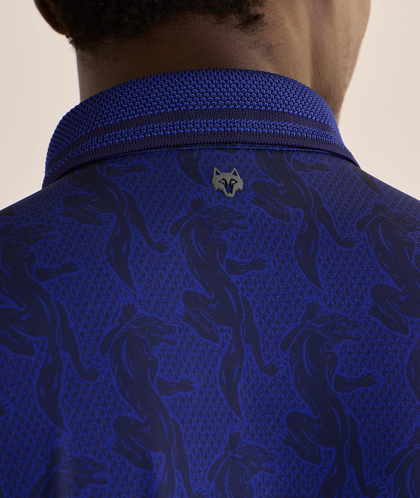 Night Prowl Printed Performance Polo