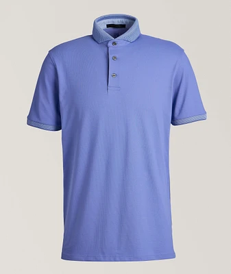 Cotton-Blend Golf Polo
