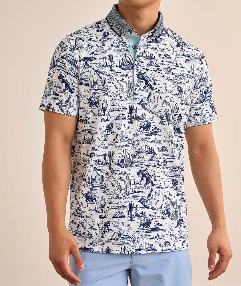 Utah Landscape Technical-Stretch Polo