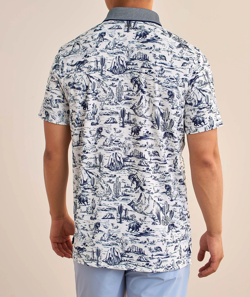 Utah Landscape Technical-Stretch Polo