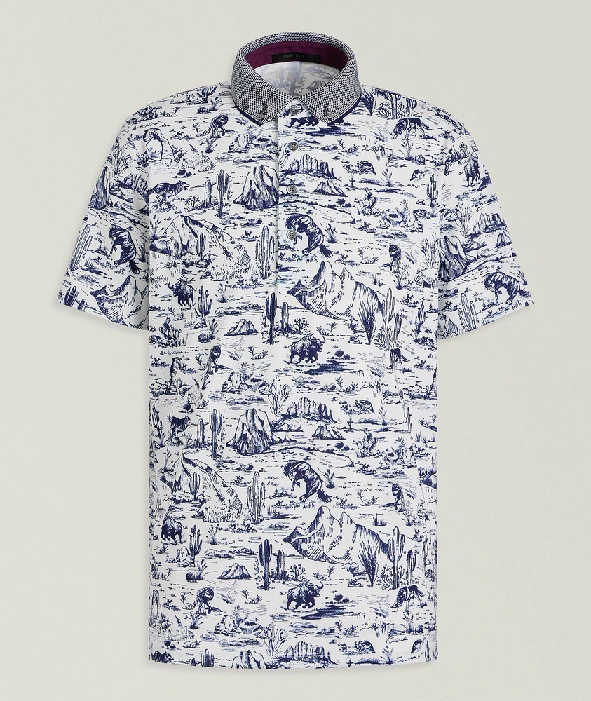 Utah Landscape Technical-Stretch Polo
