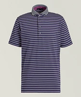 Moab Striped Technical-Stretch Polo