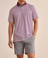 Monogram Technical-Stretch Polo