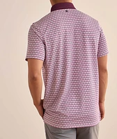 Monogram Technical-Stretch Polo