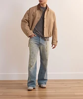 2021 Distressed Paint Splatter Jeans