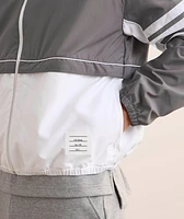 Colourblock 4-Bar Ripstop Windbreaker Jacket
