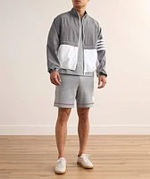 Colourblock 4-Bar Ripstop Windbreaker Jacket