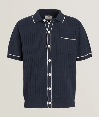 Ribbed Knit Shirt