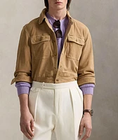 Utility Suede Overshirt