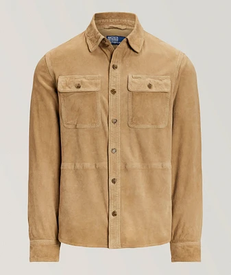 Utility Suede Overshirt