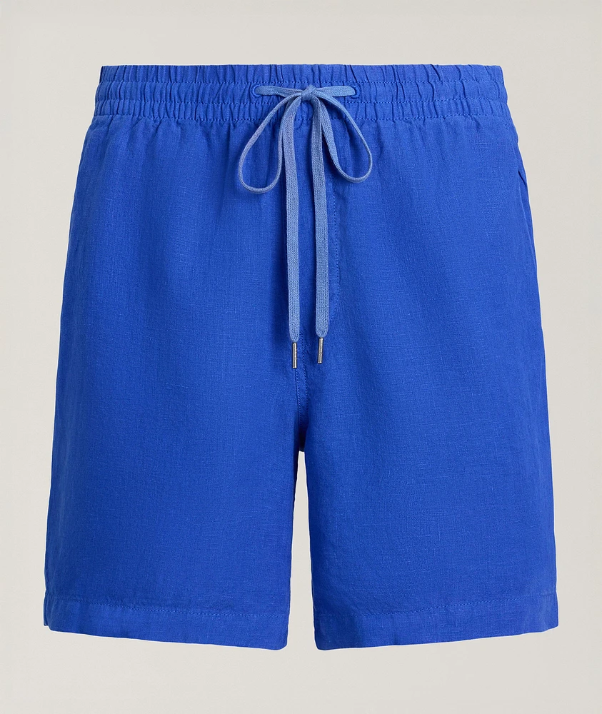 Linen Drawstring Shorts
