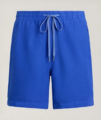Linen Drawstring Shorts