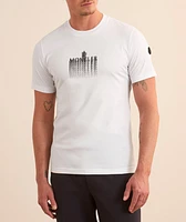 Vibrating Text Logo Cotton T-Shirt